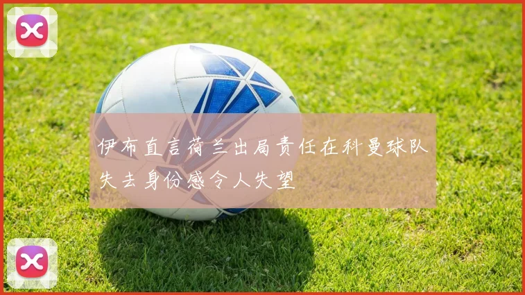 伊布直言荷兰出局责任在科曼球队失去身份感令人失望